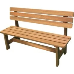 Promadino Holz-Bank Summer Honigbraun