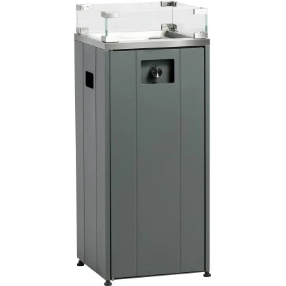 Buschbeck Terassenheizer Loungefeuer Malta Grau 7,5 KW 4 Buschbeck Terassenheizer Loungefeuer Malta Grau 7,5 KW – Bild 4