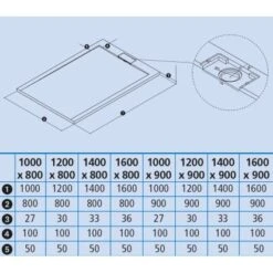 Ottofond Duschwanne Zona 100x90/2,7 Cm Anthrazit 9 Ottofond Duschwanne Zona 100x90/2,7 Cm Anthrazit -Garten Verkauf 8714644 sk