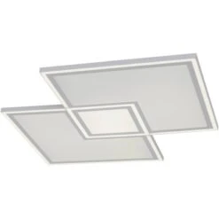 LED-Deckenleuchte Edging Weiß 67,7 X 67,7 Cm CCT 2700 K - 5000 K