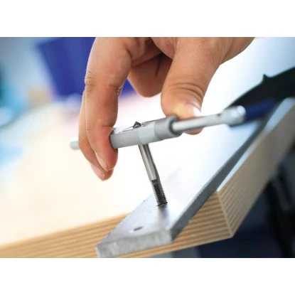 LUX Gewindebohrer-Set Comfort M3 - M12 16-teilig 2 LUX Gewindebohrer-Set Comfort M3 - M12 16-teilig – Bild 2