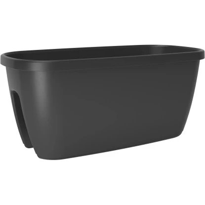 Emsa Poétic Geländertopf City 60 Cm Granit 1 Emsa Poétic Geländertopf City 60 Cm Granit