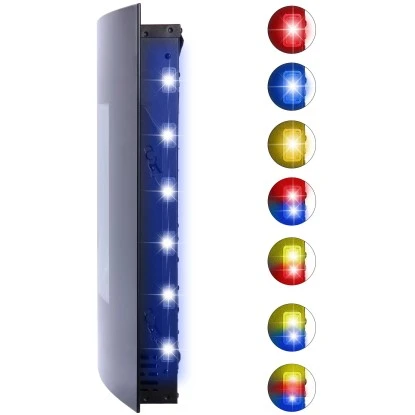 El Fuego Elektrokamin Davos (Zürich 2.0) Schwarz LED-Beleuchtung Dimmbar 2 KW 13 El Fuego Elektrokamin Davos (Zürich 2.0) Schwarz LED-Beleuchtung Dimmbar 2 KW – Bild 13