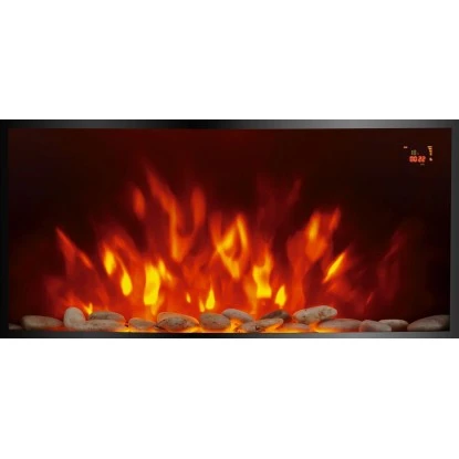 El Fuego Elektrokamin Davos (Zürich 2.0) Schwarz LED-Beleuchtung Dimmbar 2 KW 4 El Fuego Elektrokamin Davos (Zürich 2.0) Schwarz LED-Beleuchtung Dimmbar 2 KW – Bild 4