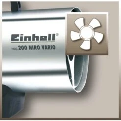 Einhell Heißluftgenerator HGG 200 Niro Vario Für DE Und AT -Garten Verkauf 921055 2171 04