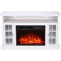 El Fuego Elektrokamin Umea 900/1000 W Regelbar Mit Fernbedienung