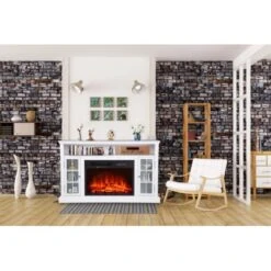 El Fuego Elektrokamin Umea 900/1000 W Regelbar Mit Fernbedienung -Garten Verkauf 927216 2240 633 08