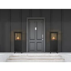 Gaskamin Ridera 6,5 KW Mit Panoramaglas Und Lava-Deko-Steinen 23 Gaskamin Ridera 6,5 KW Mit Panoramaglas Und Lava-Deko-Steinen -Garten Verkauf 964 AB05 250820 ST L RET01