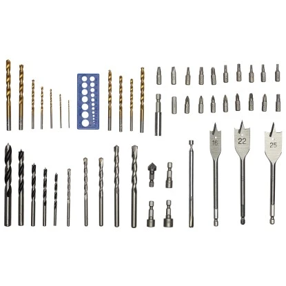 LUX Bohrer- Und Bitset 52-teilig 4 LUX Bohrer- Und Bitset 52-teilig – Bild 4